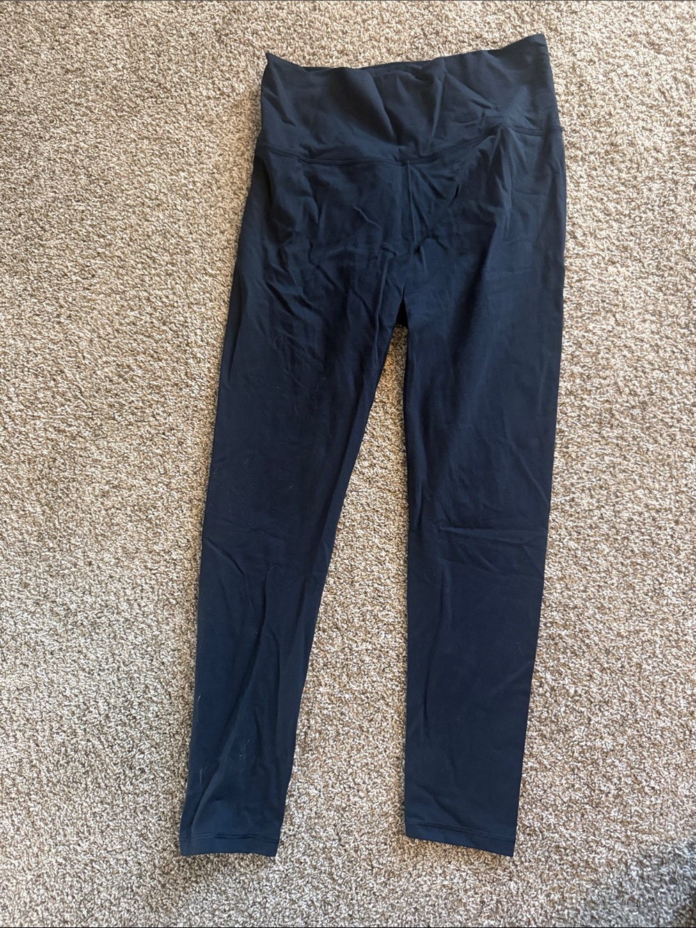 Navy blue High-Waist Stretch Leggings